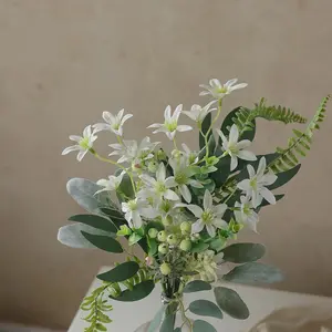 70Pieces Mixed Artificial Eucalyptus and Stems - 8 Varieties of Green Plants, Perfect for DIY Flower Arrangements, Wedding Decor, and Home Accents, Office Decoration - Home Improvement.