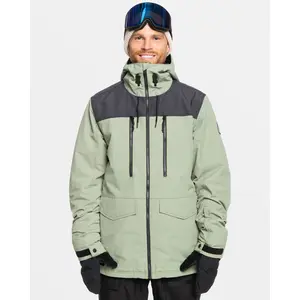 Quiksilver | Fairbanks Snow Jacket | Men's Stretch Fit Water-Repellent | Everyday Wear & Casual Streetwear