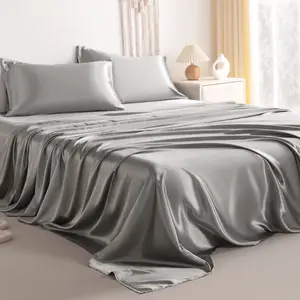 NTBAY Gentle on Hair & Skin — Silky Satin Sheet Set | Natural Sheen