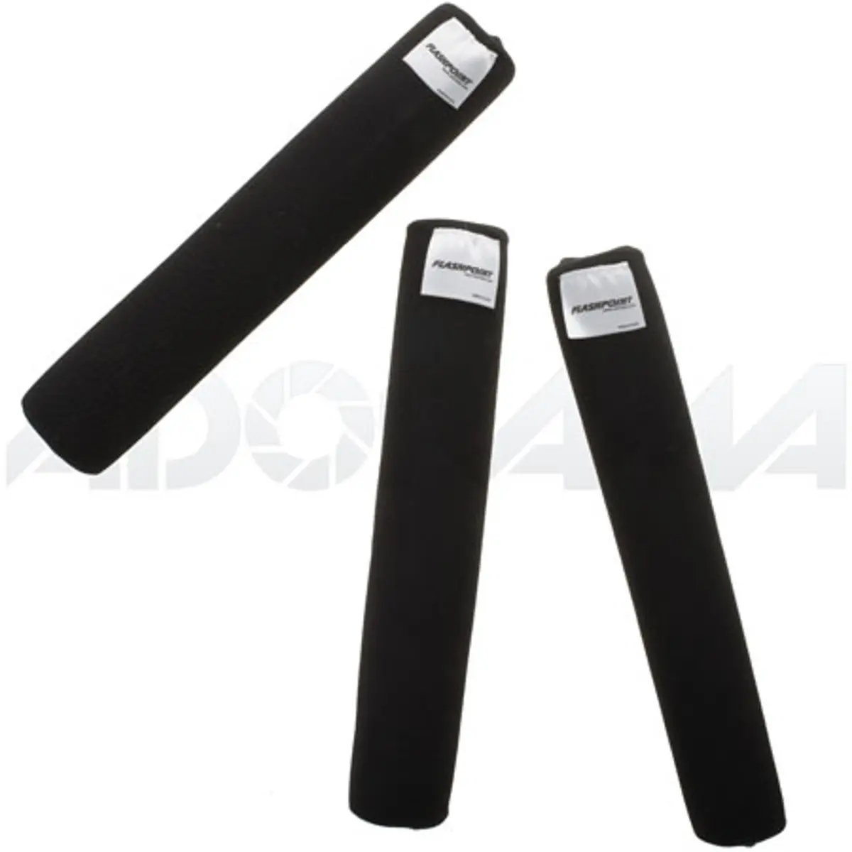 Flashpoint Leg Wraps - Camera Tripod Accessories with Grip, Fits 1.5" Legs, 3 Pieces, Protection for Photographers' Tripods
