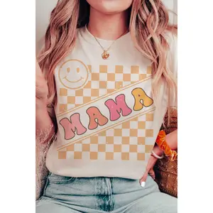 Checkered Mama Graphic Tee Graphic Shirt Mother's Day Shirt Mother's Day Sweatshirt Mother's Day Gift Gift For Mom Mom Life Mom Tee