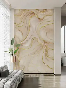 1 Roll of 15.75 x 118.11/23.62*118.11 inch Tearable Waterproof Thickened Self-Adhesive Wallpaper Texture Panel Luxurious Marble Appearance, Easy DIY Installation, Suitable for Kitchen, Bathroom, Living Room Walls and Floors.