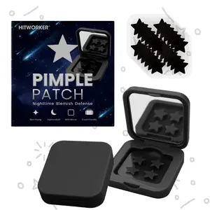 60pcs Star Acne Patches, Convenient Use, Suitable for All Skin Types, Compact and Portable, Single Item Pack, Skin Repair