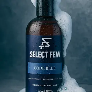 Code Blue Wash- Men’s Intimate & Full Body Wash – Odor Control – Natural Ingredients – Clean Masculine Scent Inspired by Iconic Cologne – Natural Ingredients
