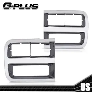 Headlight Headlamp Door Fit For 92-95 Chevrolet G10 G20 Driver & Passenger G-PLUS