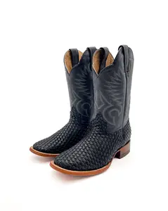 Cowboy Boot Basket Weave Petatillo
