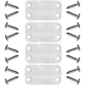 Cooler Replacement Plastic Hinges and Screws for Igloo,High Intensity Cooler Replacement Plastic Hinges,24012 Refrigerator Plastic Hinges