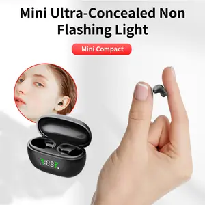 【 Hot selling 】 MINI  earphones, comfortable to wear, anti drop, wireless earphones with high-definition sound quality, suitable for both men and women, can be used for work and class invisible earbuds