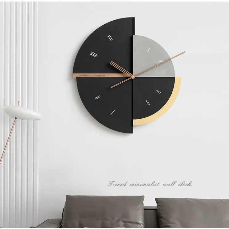 Luxe Divine Collection ~ Luxury Nordic Wall Clock Decor Room