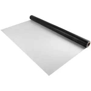 【SummerFinds】VEVOR Dance Floor,  , 6.6x23ft Dance Floor Roll, 0.06in Thick PVC Vinyl Dance Floor, Black/White Reversible Portable Dance Floor, Non-Slip Dance Flooring, Ballet Dance Floor for Jazz, Pop, Lyrical Style