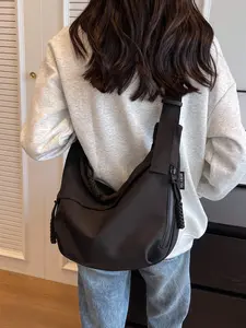 Large Capacity Casual Crossbody Bag, Simple and Versatile Shoulder Bag, Perfect for Students, Shopping, Daily Use