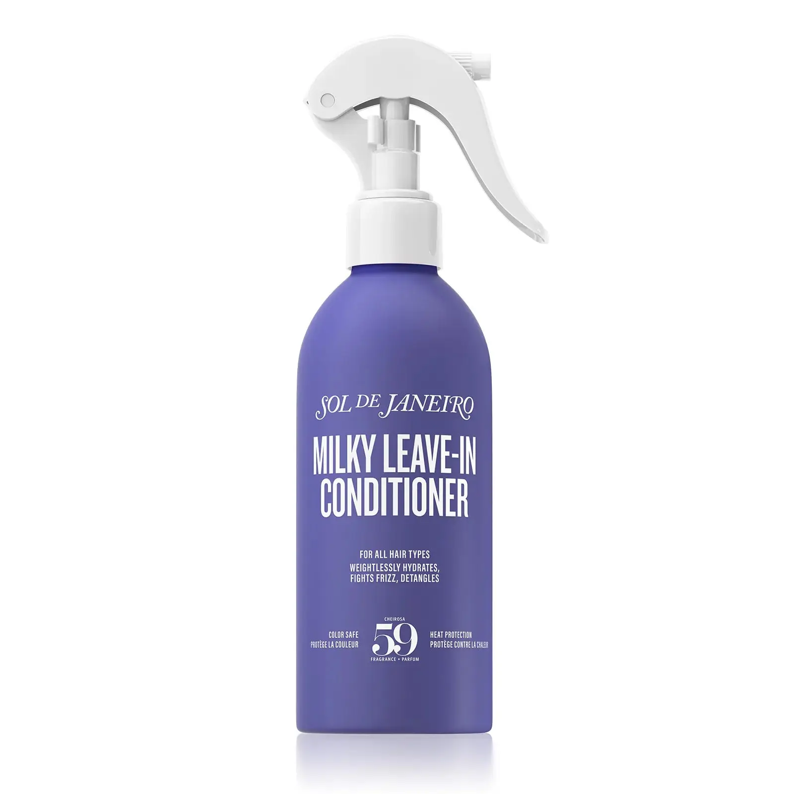 Sol de Janeiro Milky Leave-In Conditioner Cheirosa 59 | Smooths Frizz, Detangles And Protects Against Heat Damage. Wrapped In The Warm Scent Of Sheer Sandalwood And Vanilla Orchid