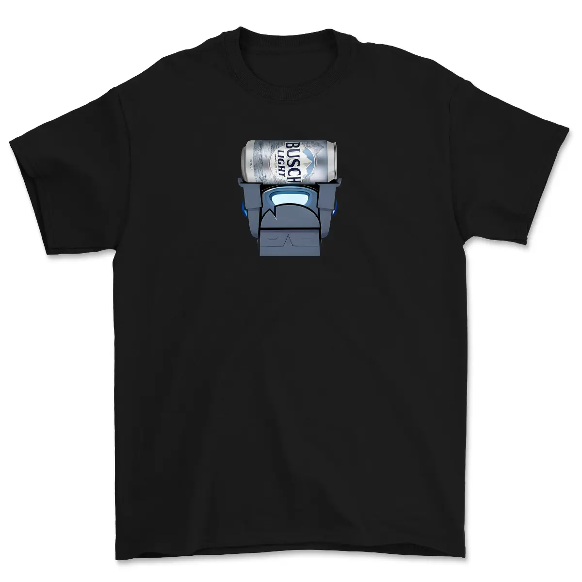 Funny Clash Royale P.E.K.K.A With Busch Light T-Shirt – Hilarious Pancake Day Graphic Tee, Gamer Meme Shirt for Men & Women, Unisex Streetwear