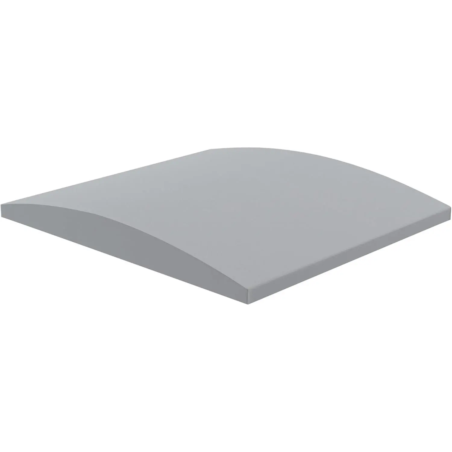Sofa Cushion Support, Couch Cushion Support for Sagging Couch Seat, Couch Replacement Insert, 20"x20"x2", High Density  Furniture Seat Sagging Repair, Trapezoid 40D, Grey Set of 1