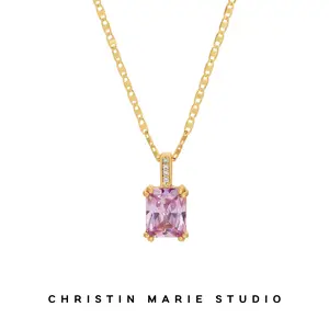 Single Gem Necklace