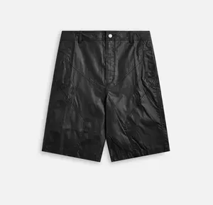Nike Men's Plain Embroidered Wax Short - Black, Belt-Included Durable Fabric Menswear Air Jordan x Travis Scott Bottoms