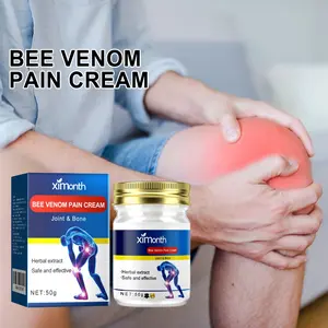 Ximonth Natural Bee Venom Joint Care Therapy Cream - Body Moisturizer for Health & Wellness, Targeted Treatment & Solution for Lower Back, Knee Discomfort