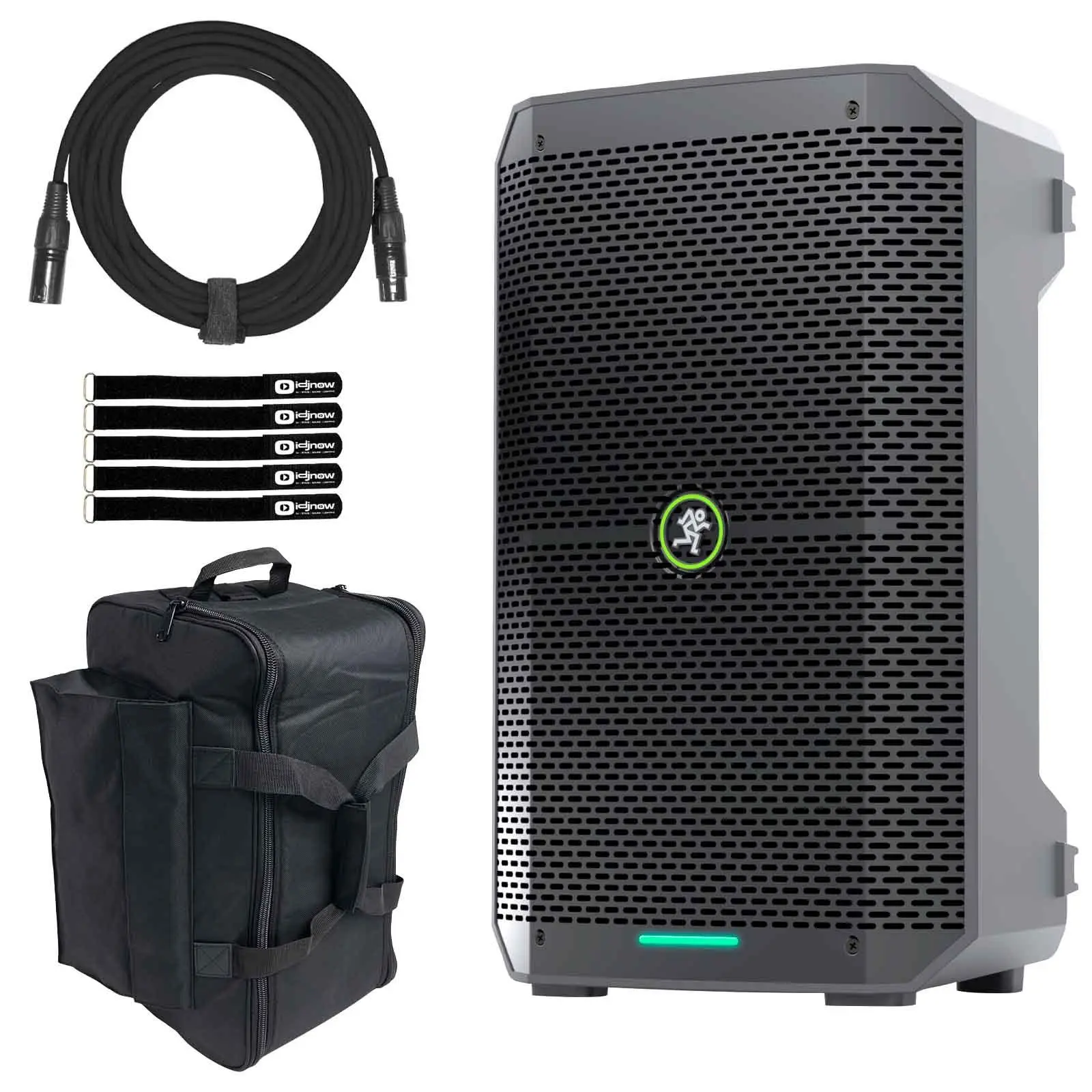 Mackie Thump GO 8" Portable Battery-Powered Loudspeaker with Carry Bag Package