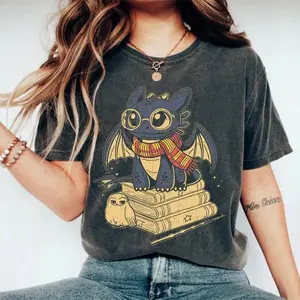 Toothless Vintage Shirt, Epic Universe Toothless Shirt, How to Train Your Dragon Tee, DN Night Fury Shirt, Universal Studios Shirt