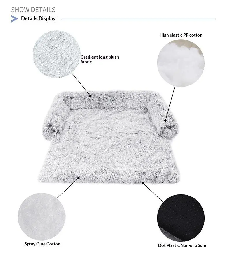 Comfortable Washable Pet Furniture Mat - Dog Supplies Bed for Small, Medium, Large Dogs