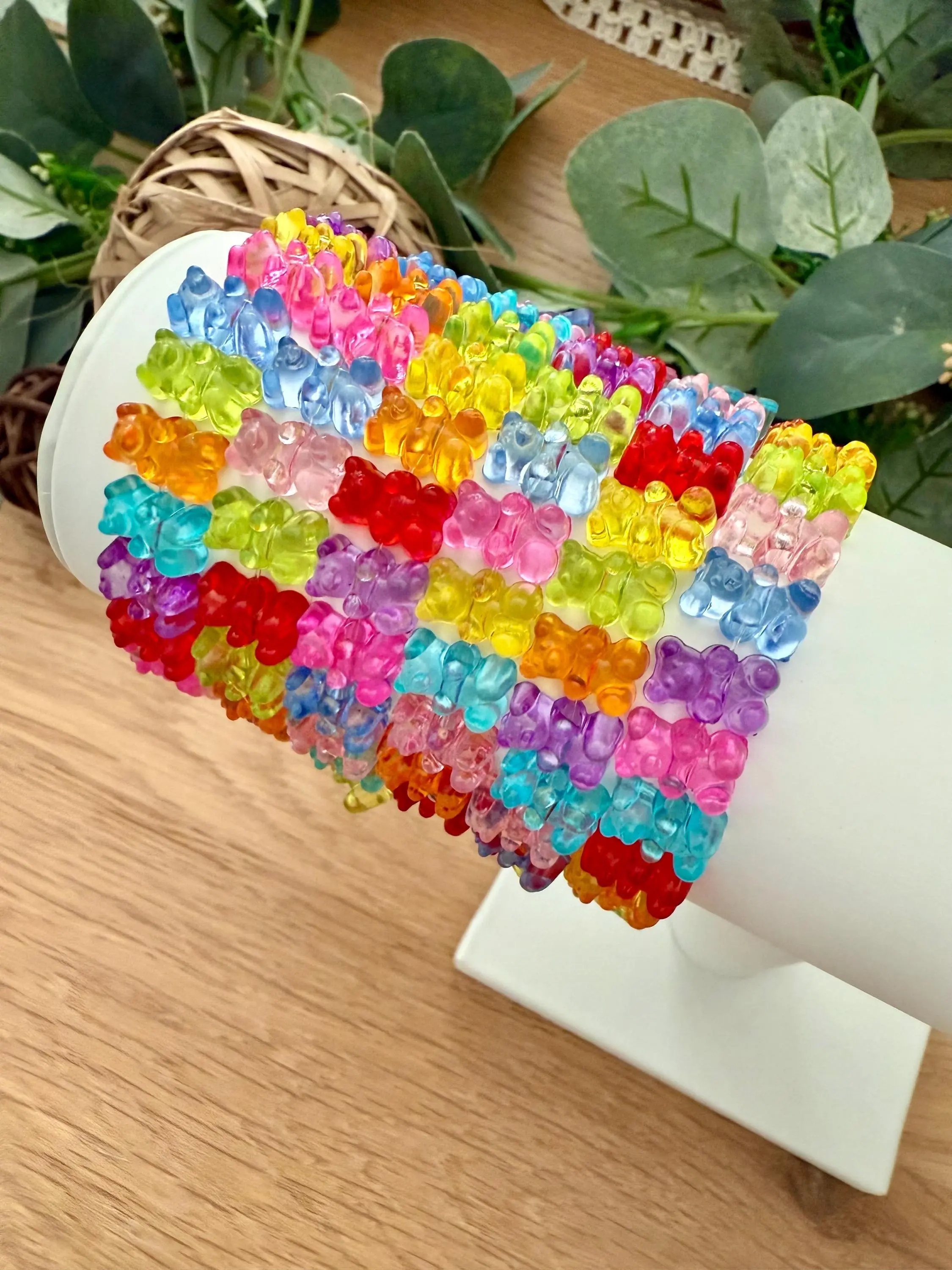 Gummy Bear Beaded Bracelets