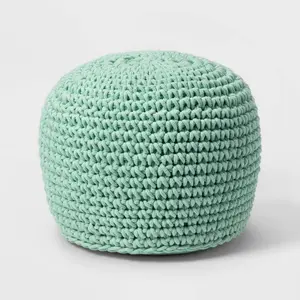 Pouf Ottoman - Cloud Island Mint Pouf Ottoman - Cloud Island Mint