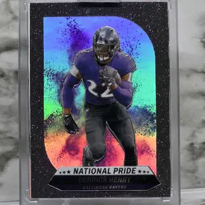 Derrick Henry Ravens Custom One of One Football Card