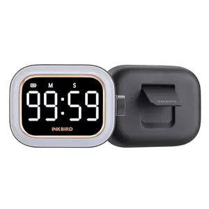 INKBIRD Kitchen Timer, LED Magnetic Timer with Backlit Display Screen, Suitable for Reading, Learning, Fitness, and Cooking, Kitchen Accessories