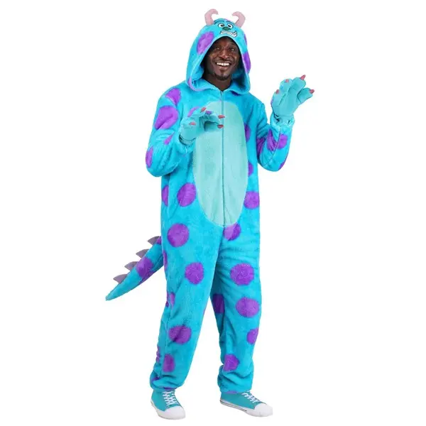 Pixar Adult Sulley Costume Onesie (© Disney/Pixar)