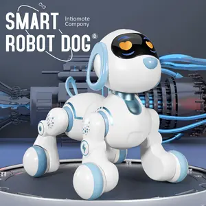 Babywendy [kids toys] Kelaton Remote Control Toys: RC Robot, Infrared Remote Control Electronic Dog, Stunt Dog Voice Command Programmable, Music Song Dance, Ideal Gift for Family or Friends' Birthdays Christmas Halloween.