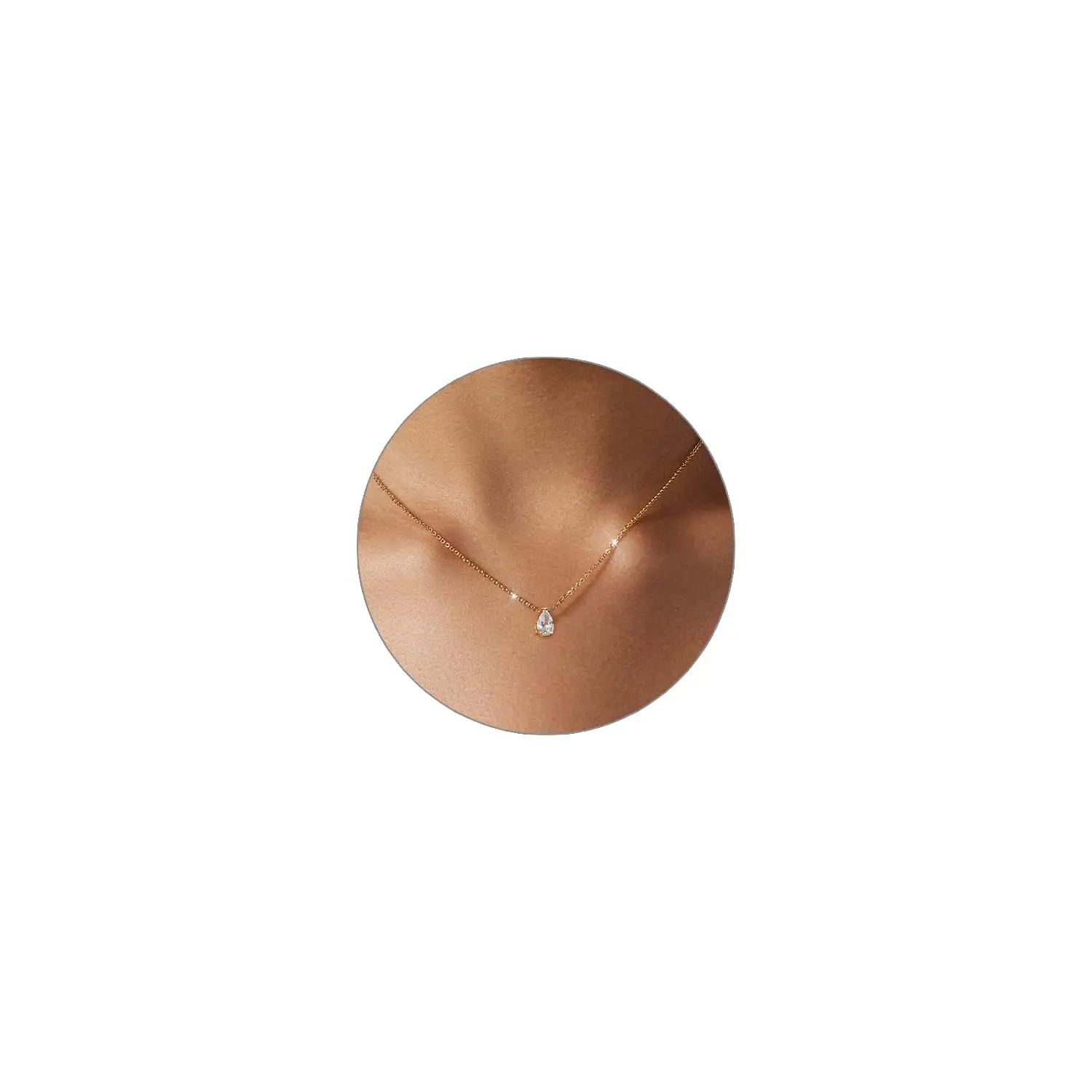 Gold-Teardrop