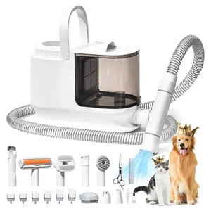 Dog Grooming Vacuum Kit 16in1 Pet Clippers Hair Remover 13000Pa 3.5L
