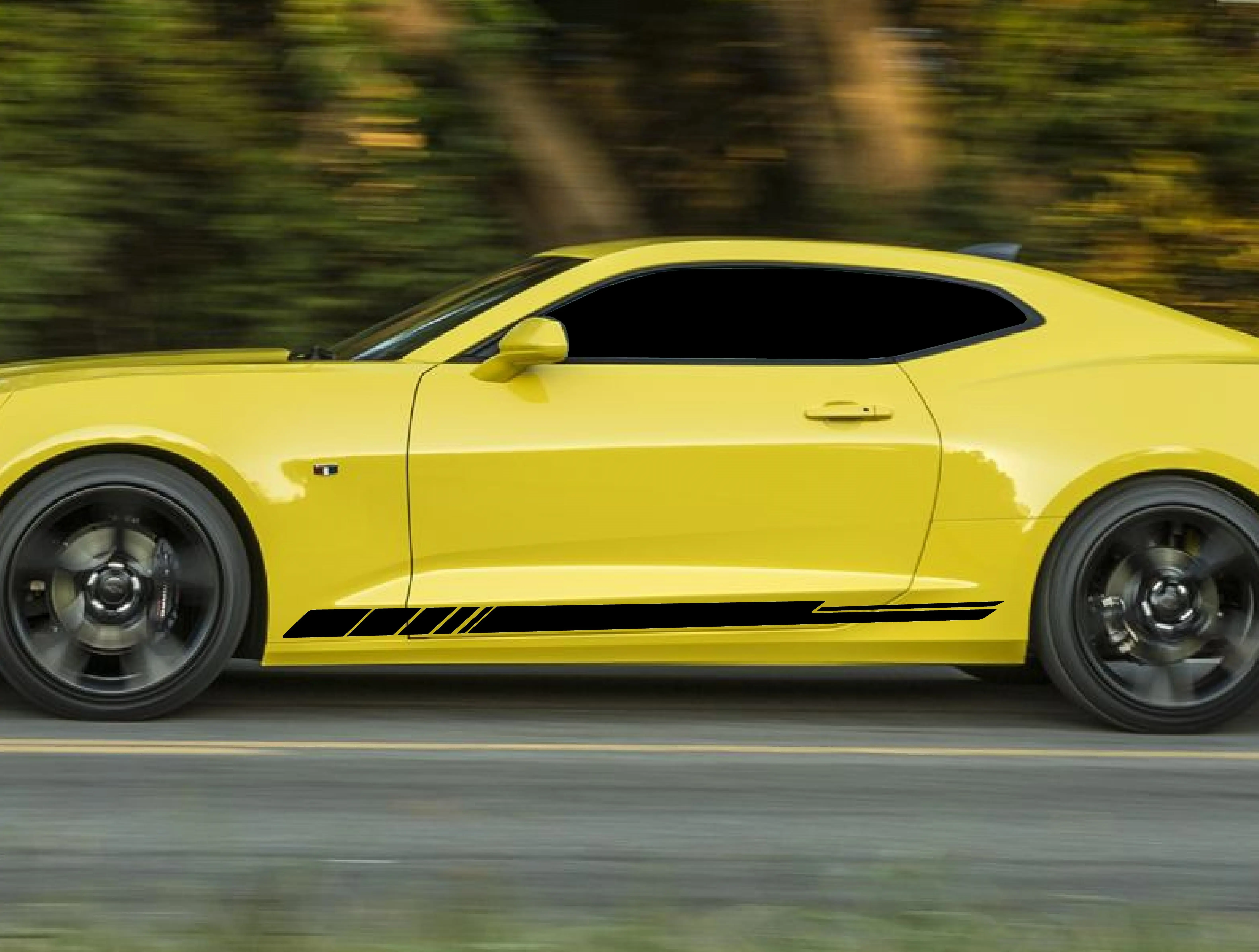 CAMARO RACING STRIPES DECAL FOR DOORS VINYL STICKER CHEVY CHEVROLET SPORT
