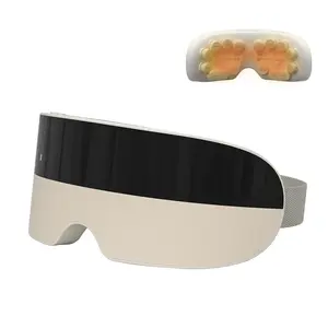 PHOFAY Eye Massager with Heat, Eye Mask for Migraine, Smart Sleep Mask for Dry Eyes Relax, Reduce Strain Massage Equipment for Mom Dad Women Men Her Him