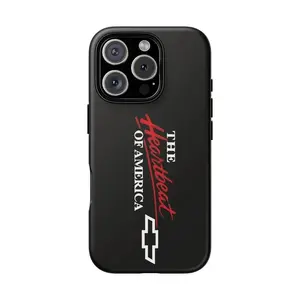 Chevy Racing Tough Phone Case For Iphone 12, 13, 14 15 16 Pro Max, Art Phone Cover, Gifts For Him, Gift For Her, Vintage Style Cover, Heartbeat