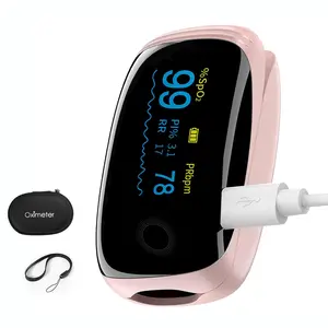 DR.MCHIRS Mini Rechargeable Pulse Oximeter with Accurate Fast Oximetry SpO2 Reading for Outdoor Sports & Home Use