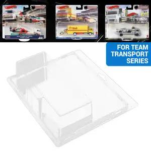 Team Transport Display Protectors 40-Pack ,0.7mm Ultra-Clear PET , Snap Closure , Impact Resistant PVC-Free Protection