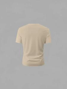 men's letter & bird print round neck graphic tee, regular fit casual short sleeve t-shirt for summer, men's top for daily wear, tropical