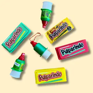 Nostalgic Clickers Inspired by Mexican Tamarindo Candy Stress Relief Fidgets Mexi Clicks 3D-Printed Fidgets 2in x 3in Hand-Designed