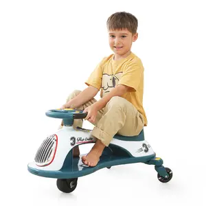 UNICOO Electric Drifting Go Kart for Kids 36V High Performance Ride On Drift Car w/360° Spin Electric Wiggle Car with Pedal for Kids 3+ w/LED Lights Bluetooth Player