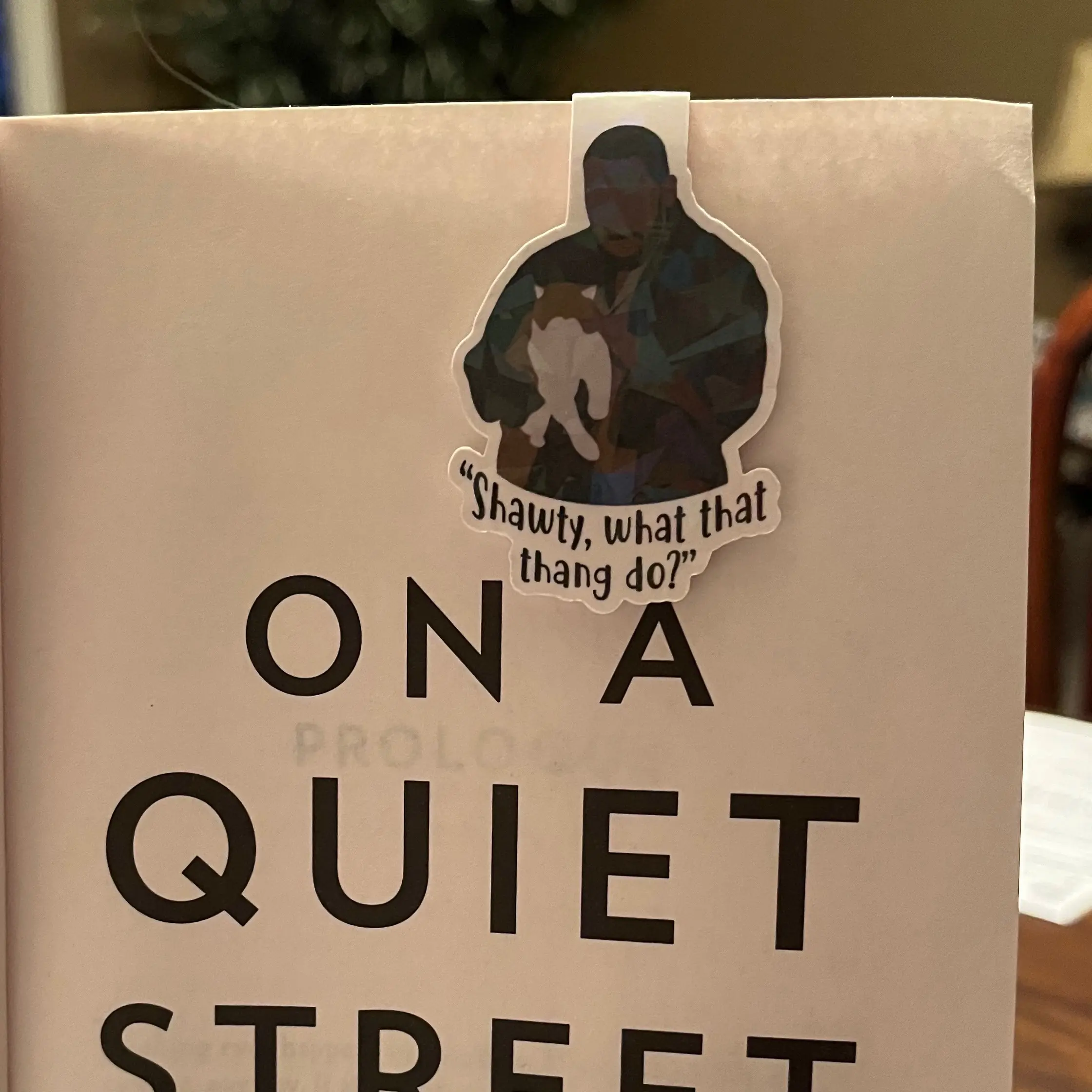 BOOKMARK Shawty What That Thang Do Magnetic Laminated Bookmark