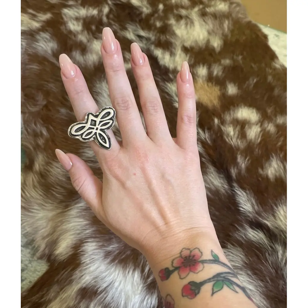 Boot Stitch Ring