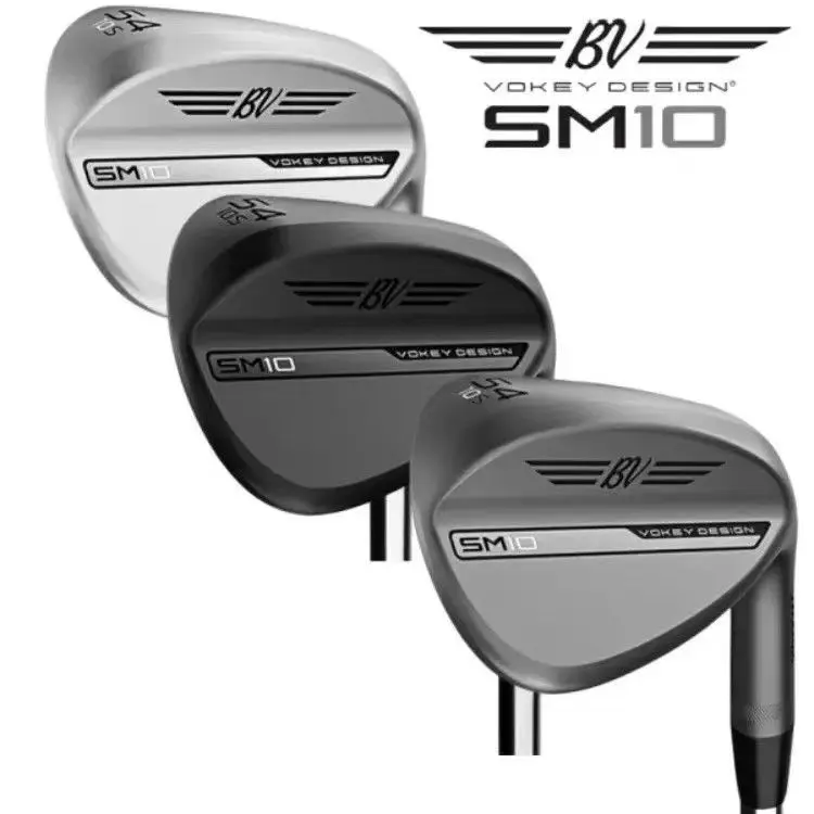2024 Vokey Design SM10 Golf Wedge - Precision Engineered (Precise Engg.) Golf Clubs with Loft-Specific CG, Lower Flight, Solid Feel, Tight Dispersion for Enhanced Wedge Setup