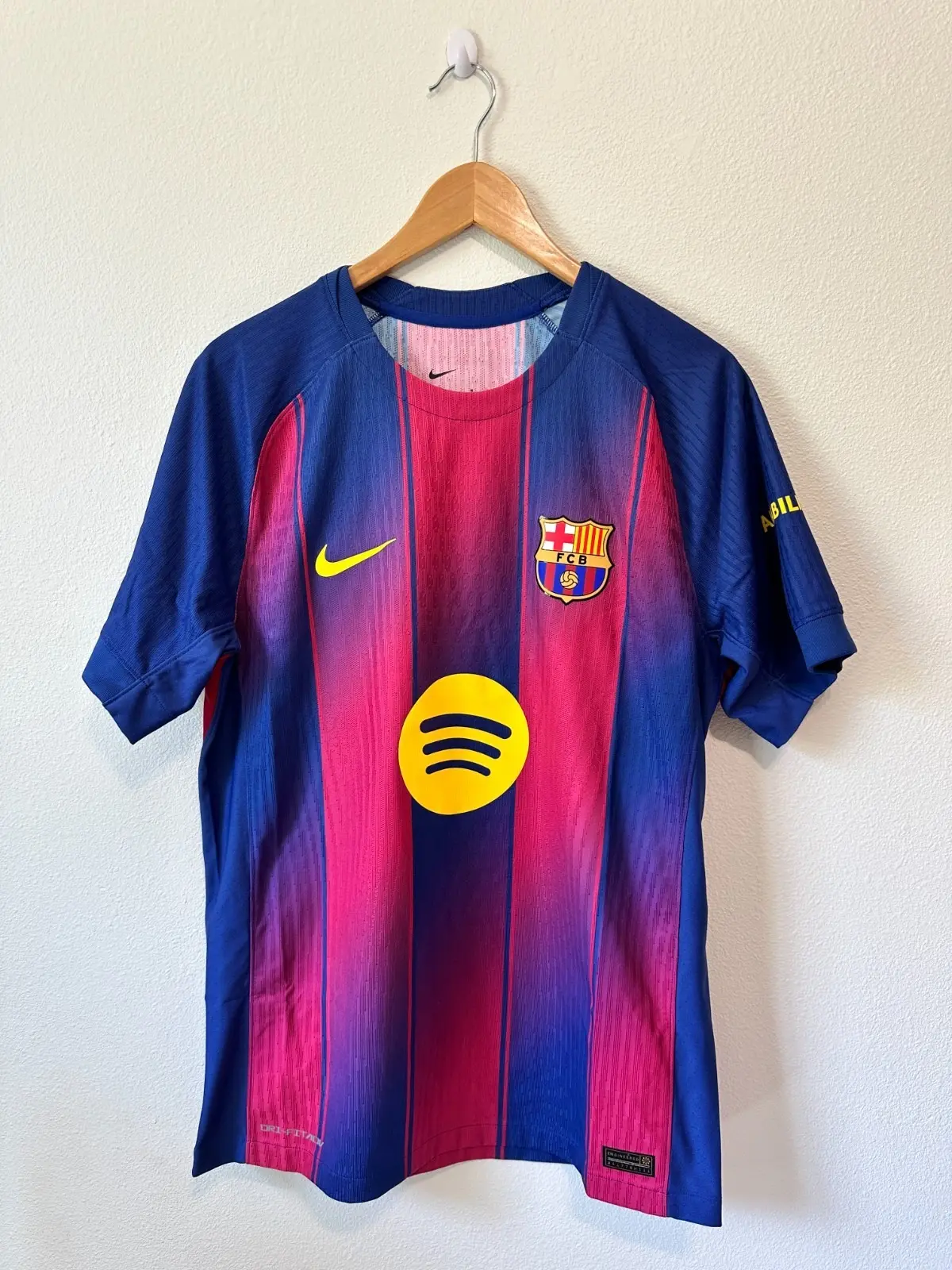 Barcelona Football Club Kit 26/27 Season - High-Quality Woven Polyester Fabric - FULL LOGO