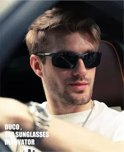 DUCO Mens Sports Polarized Sunglasses UV Protection Sunglasses for Men 8177s