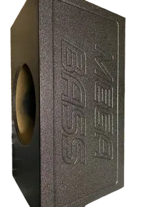 super bass single 15" subwoofer box pro box
