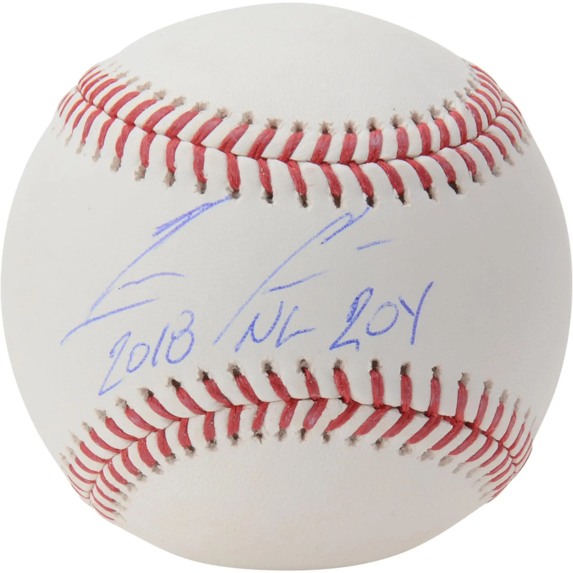 Ronald Acuna Jr. Atlanta Braves Autographed Baseball with "2018 NL ROY" Inscription - Fanatics Authentic Certified