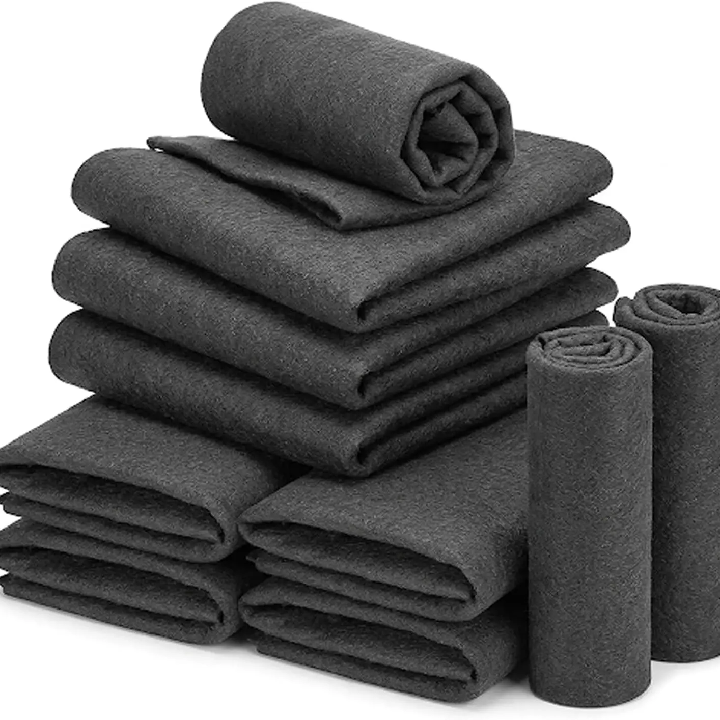 10-Piece Thickened Microfiber Cleaning Cloth Set, Lint-Free, Streak-Free, Reusable, No Water Spots for Windows, Kitchen, Car Interior