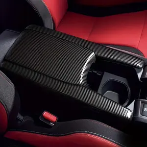 Car Center Console Box Cover, 3 Counts Car Interior Accessories for Honda 2016-2021, Center Armrest Box Cover Trim Cover Interior Car Decoration Supplies, Car Accessory, Car Interior Kit