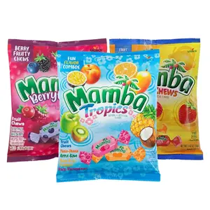 Mamba Chews Chewy Candy, 3.52 oz - Tropic , Fruit & Berry (1 Pack)